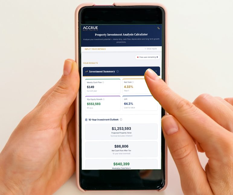 Property Investing Analysis Tool - Mobile screen 1